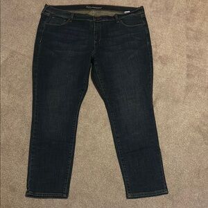Old Navy Blue Straight Leg Jeans Size 18